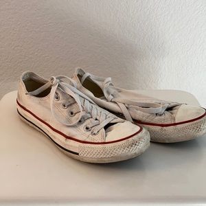 Used White Converse